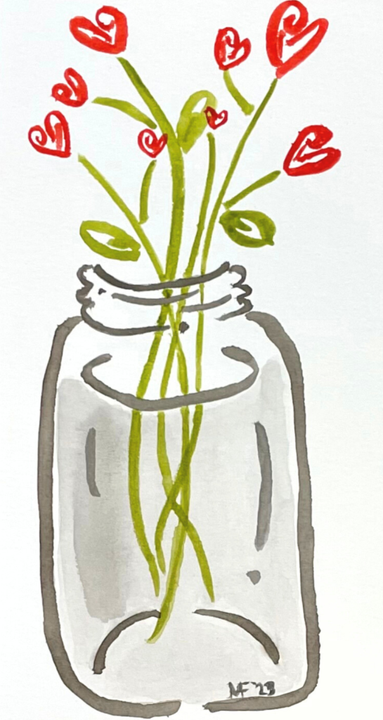 Valentine's Day Art Easy