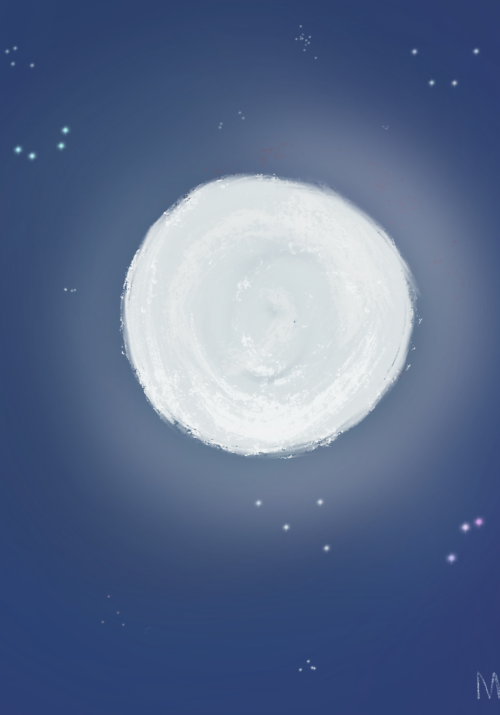 Digital Moon Art