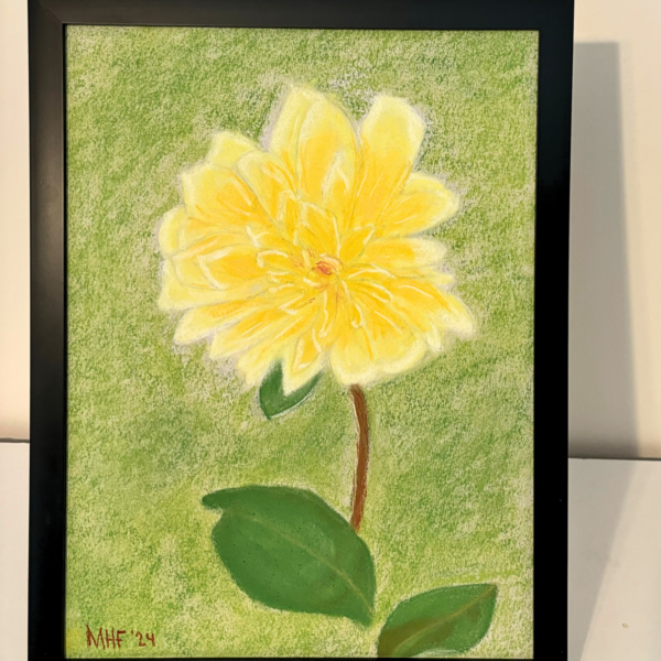 Oil Pastel Flowers Easy in 9 Simple Steps