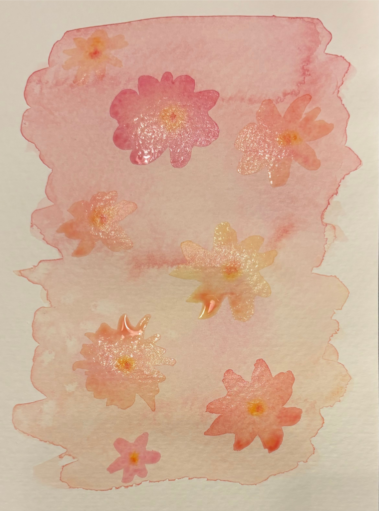 mixed media watercolor