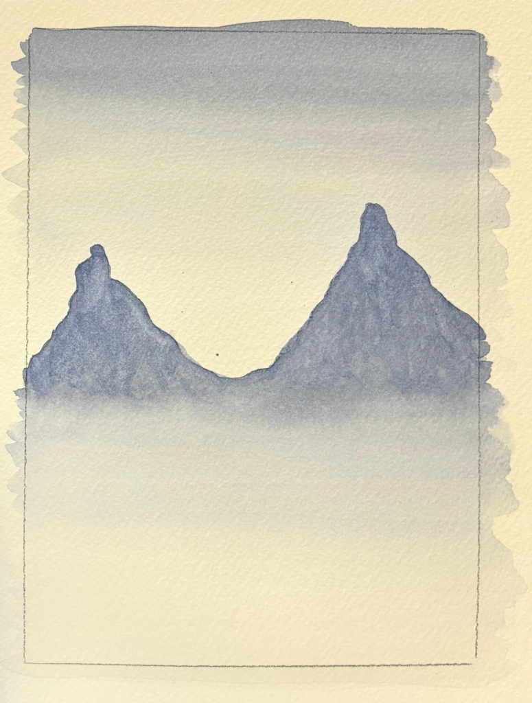 Mountain Watercolor