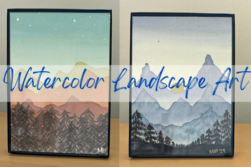 Watercolor Landscape Art