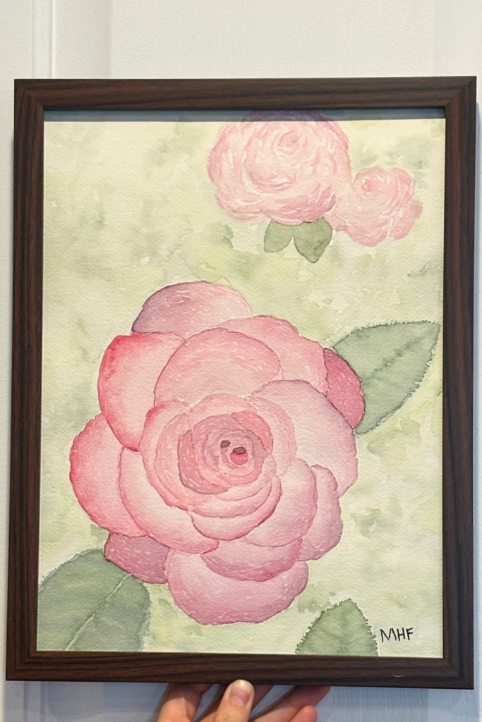 watercolor flower painting ideas