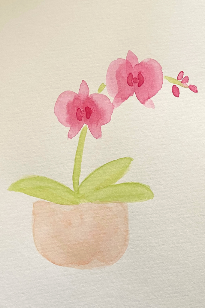 watercolor painting ideas flowers