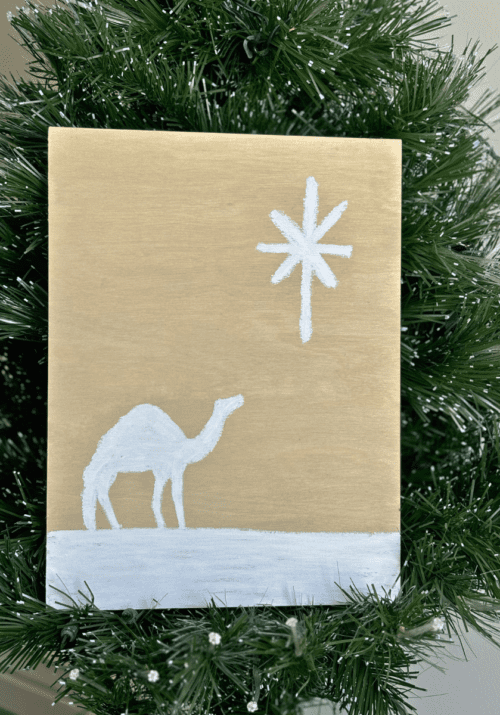 Christmas Star Drawing