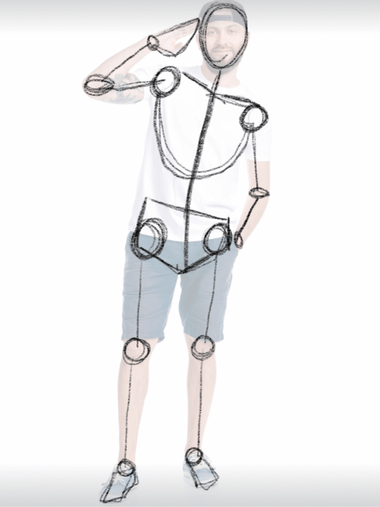 Male Easy Sketches