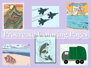 Procreate Coloring Pages