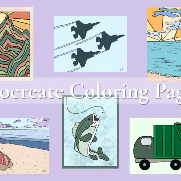 5 Creative (and Easy) Ways to Design Procreate Coloring Pages